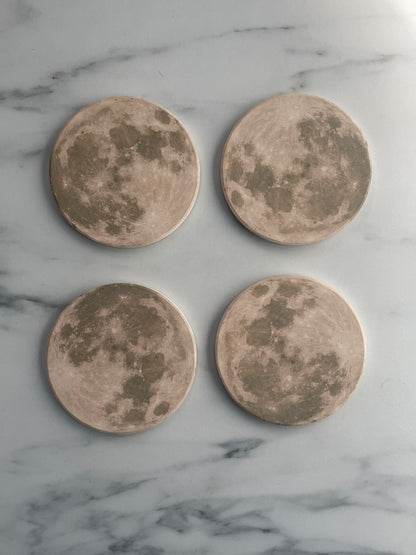Lunar Coasters - 4 set