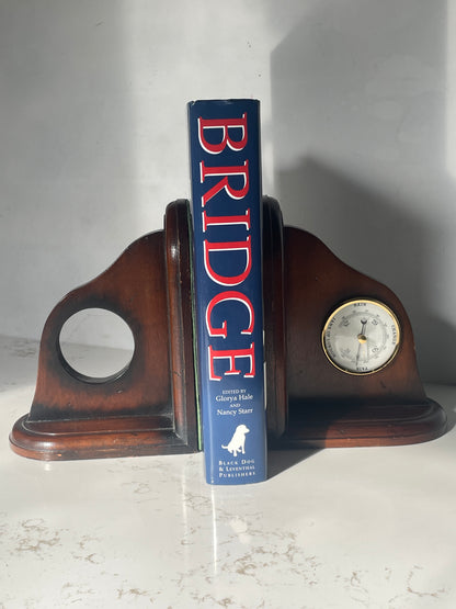 Vintage "Jans of London" Made In England Wood Bookends sold as a pair of 2